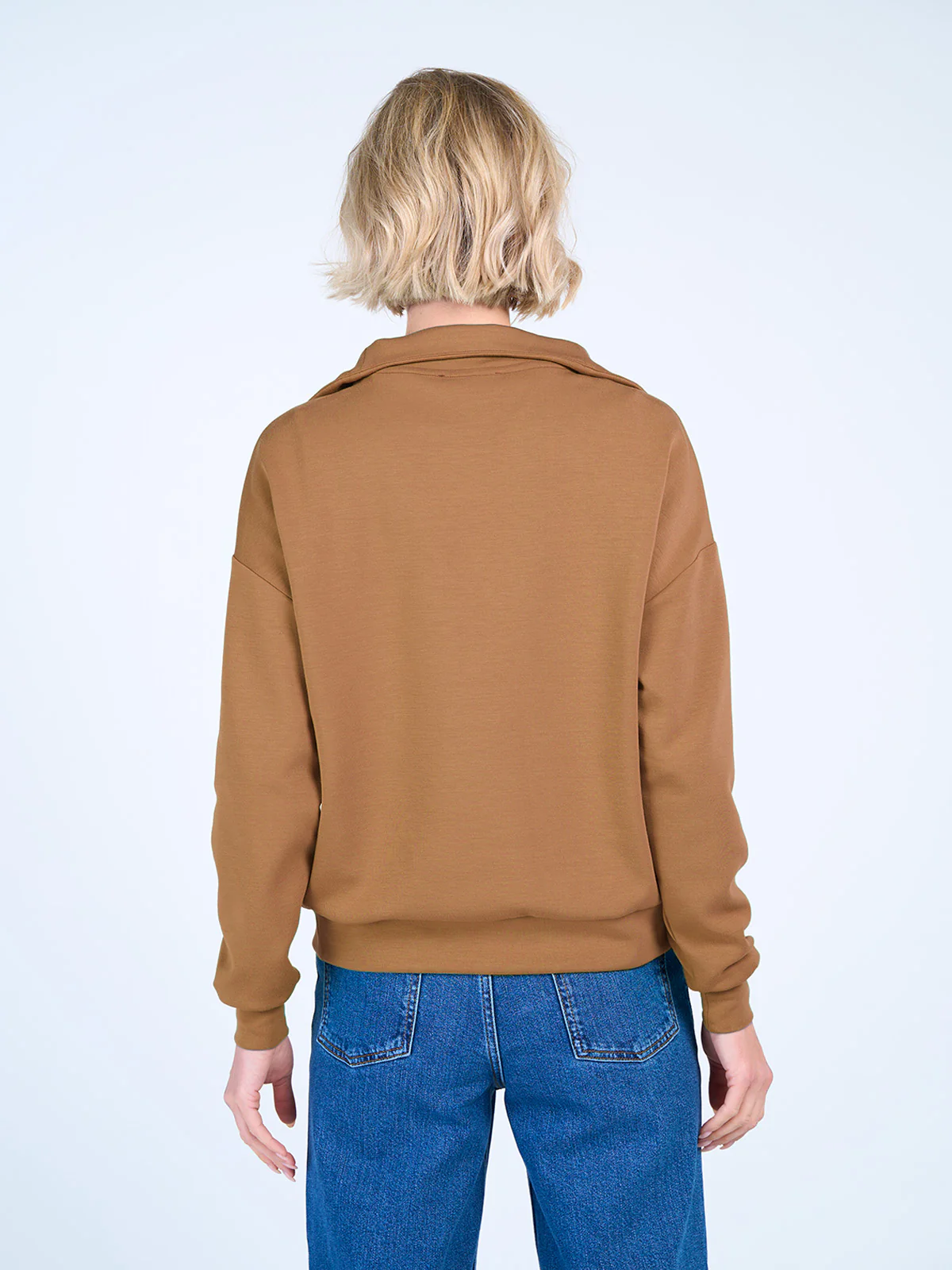 1/4 Zip Soft Sweat Top - Image 2