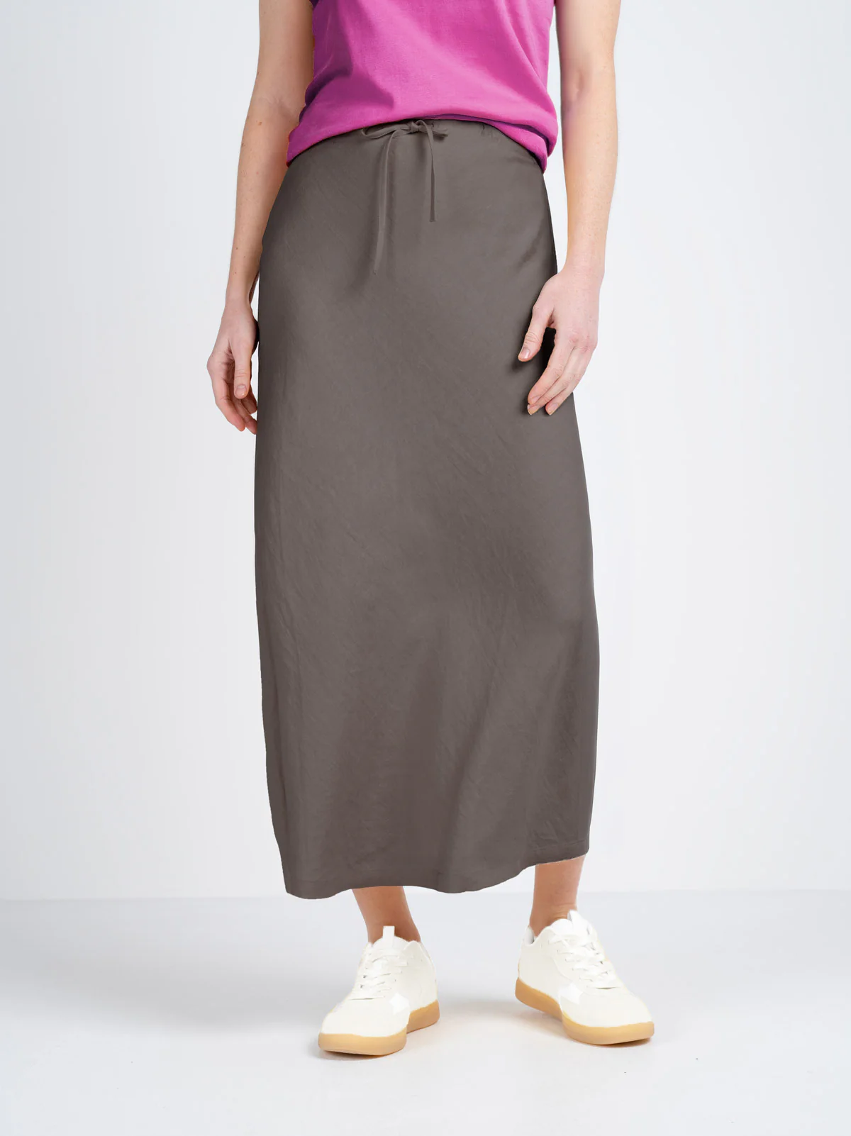 Bias Cut Linen Skirt - Image 14