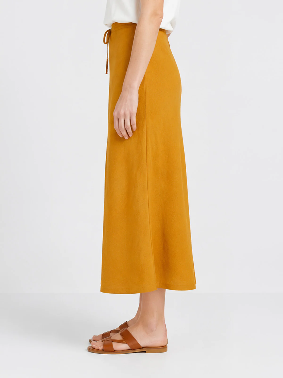 Bias Cut Linen Skirt - Image 20
