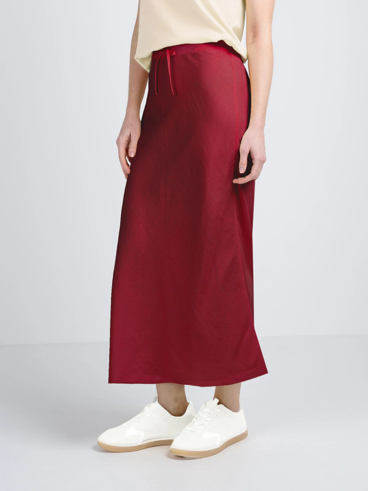 Bias Cut Linen Skirt - Image 32