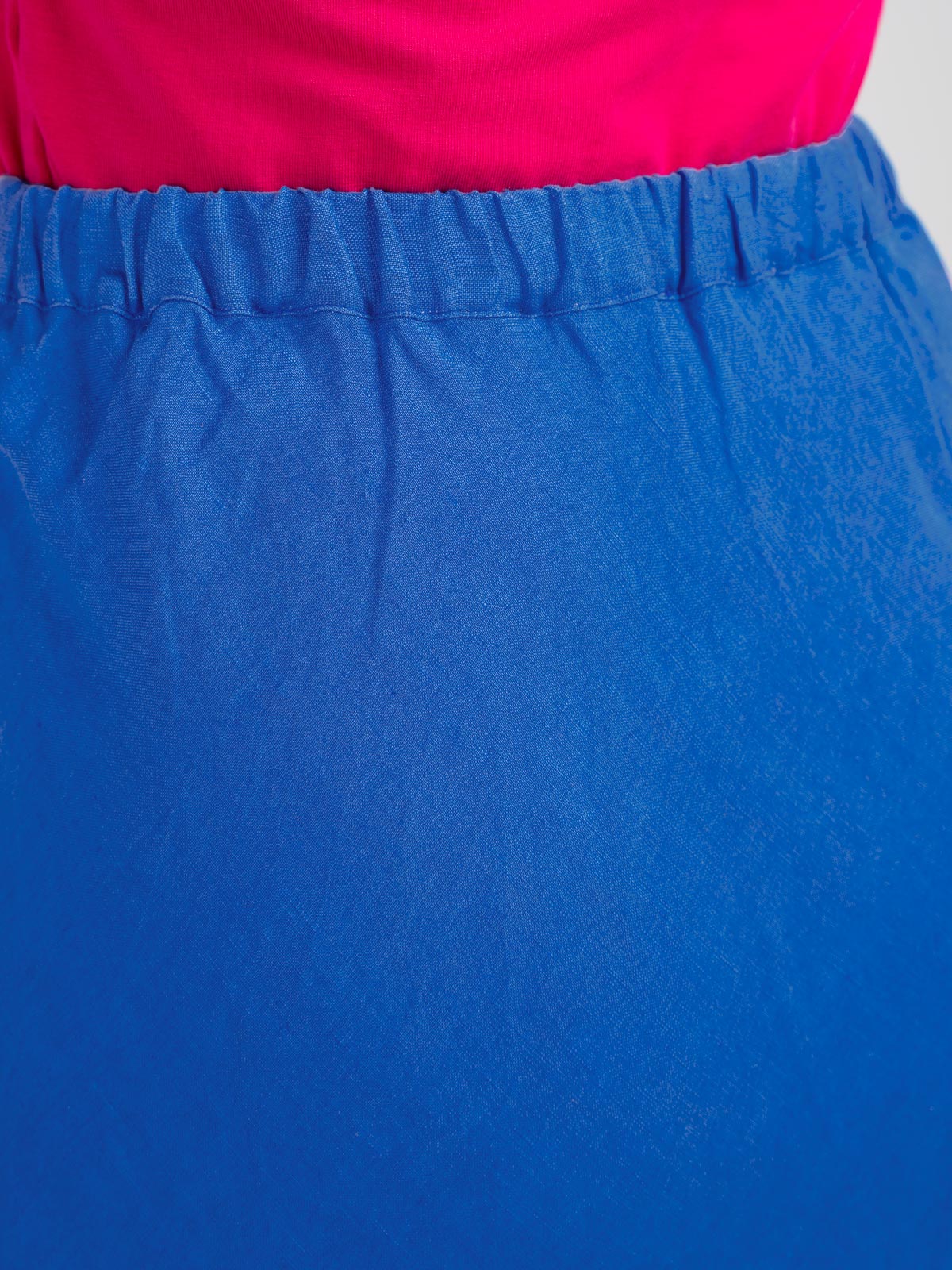 Bias Cut Linen Skirt - Image 8