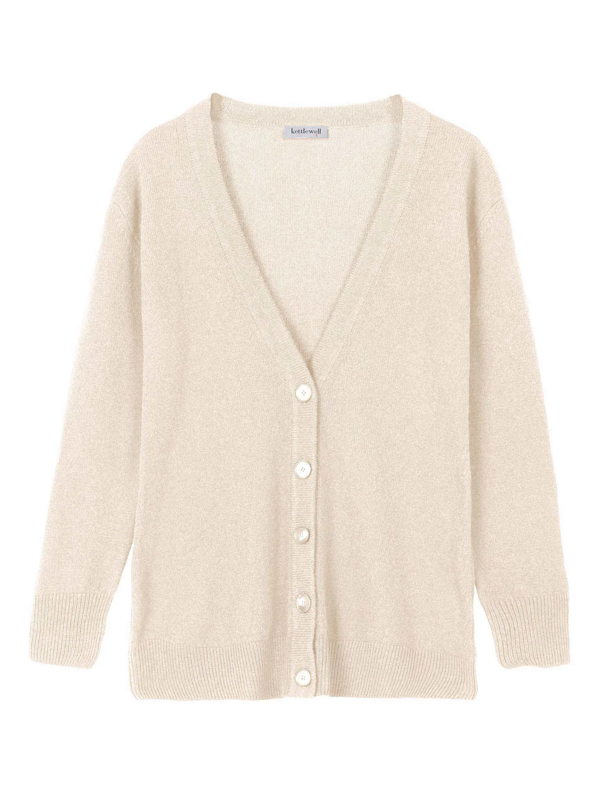 Boyfriend V Neck Cardigan - Image 5