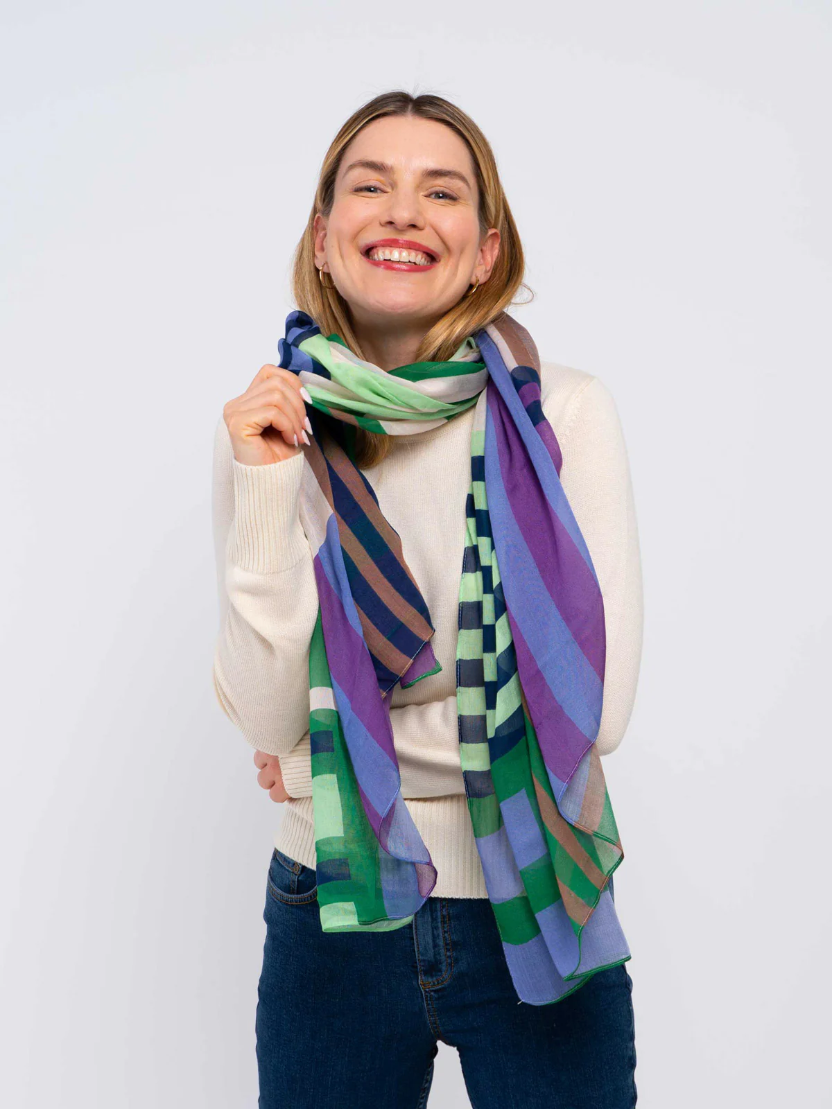 Broken Stripe Scarf - Image 12