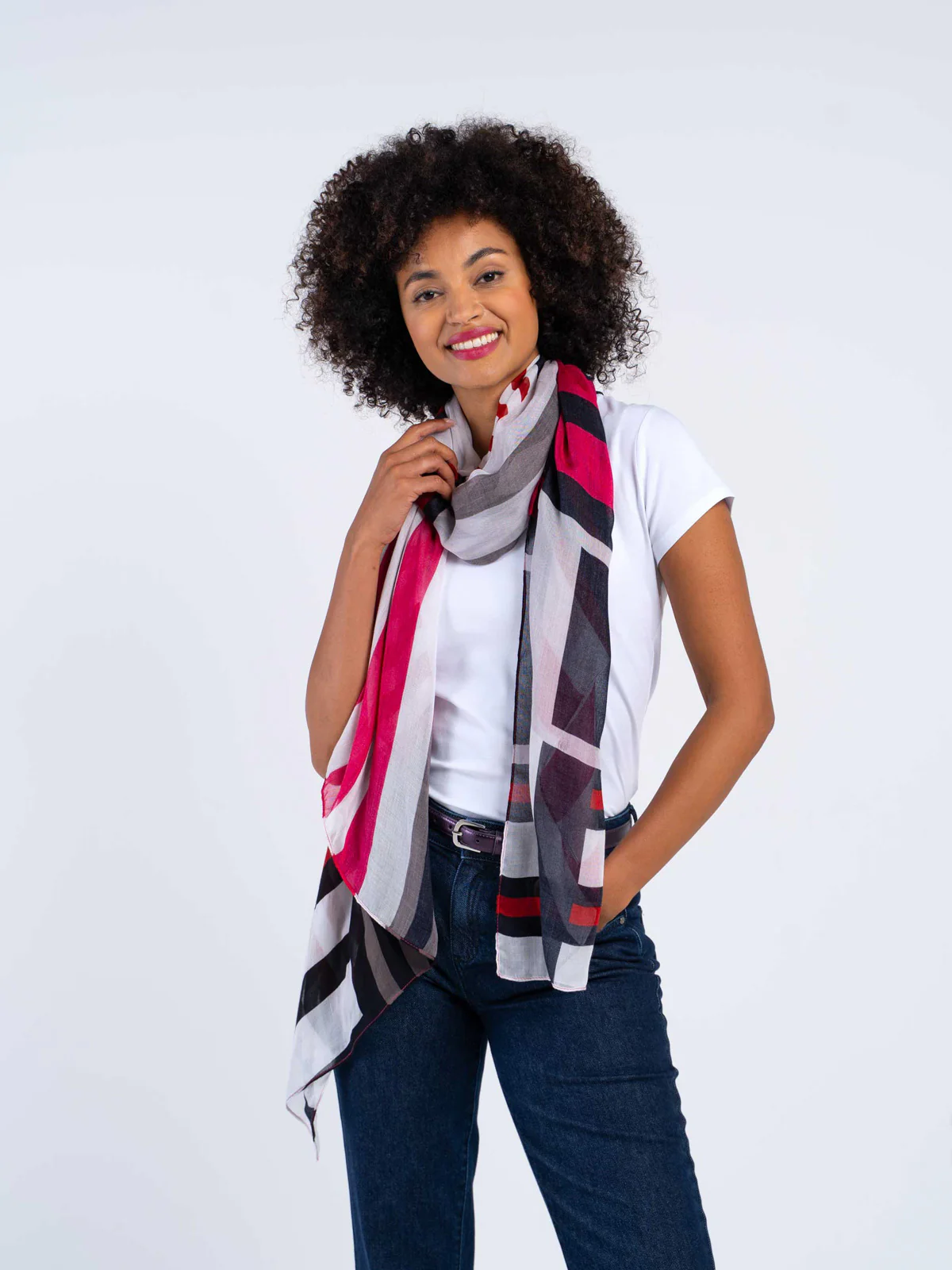 Broken Stripe Scarf - Image 17