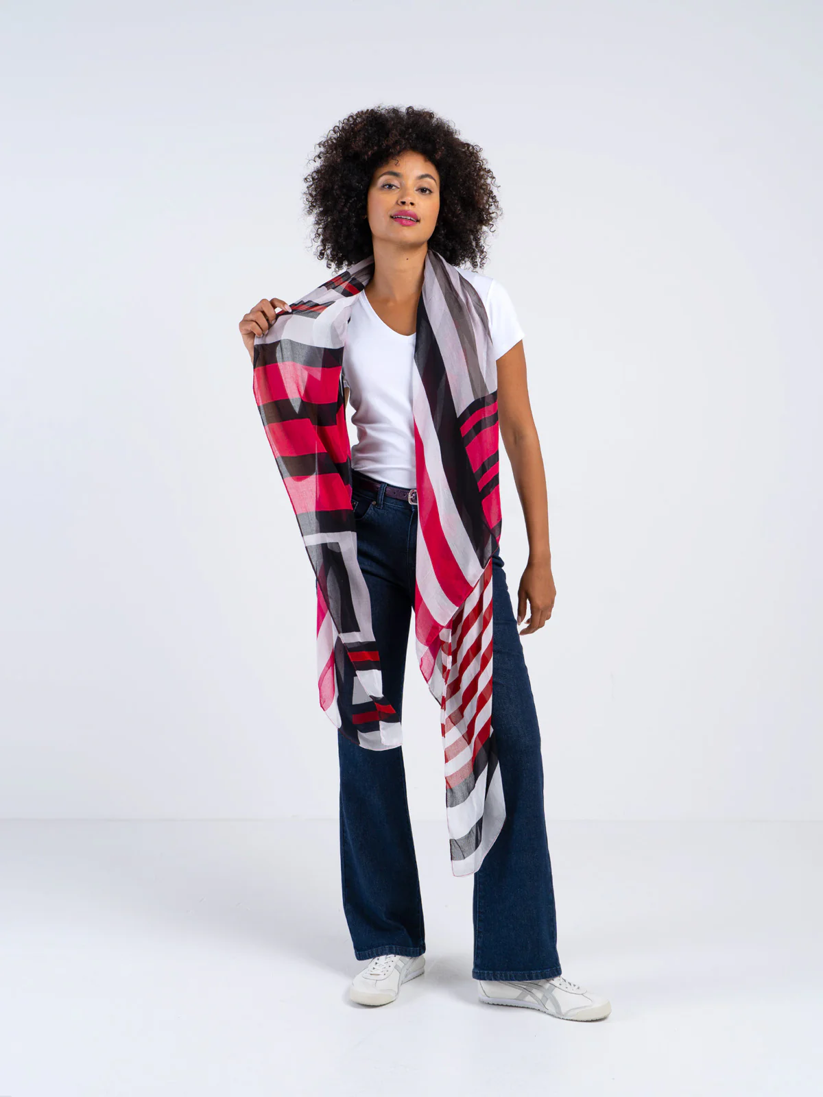 Broken Stripe Scarf - Image 21