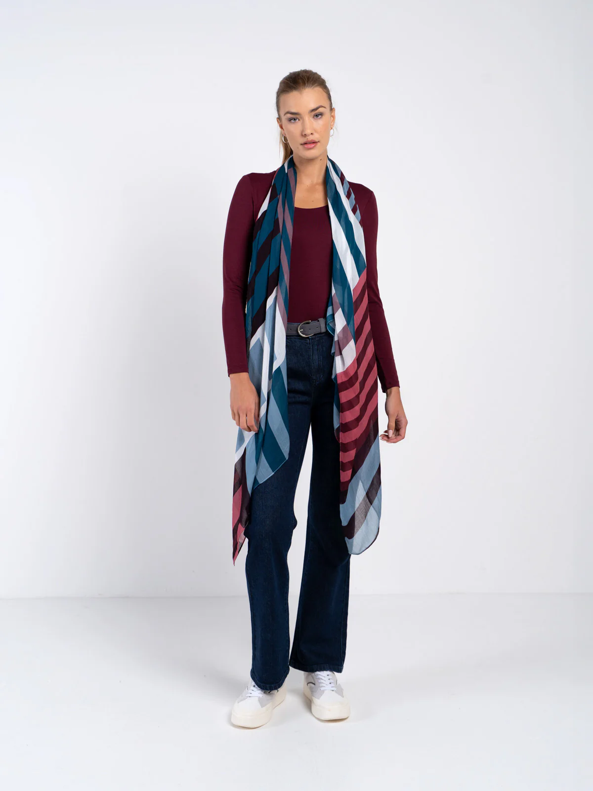 Broken Stripe Scarf - Image 6