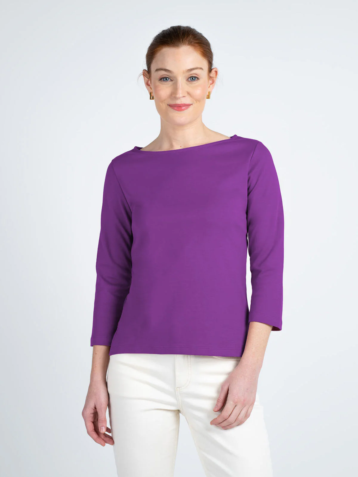 Bryony Boat Neck 3/4 Sleeve - Image 40