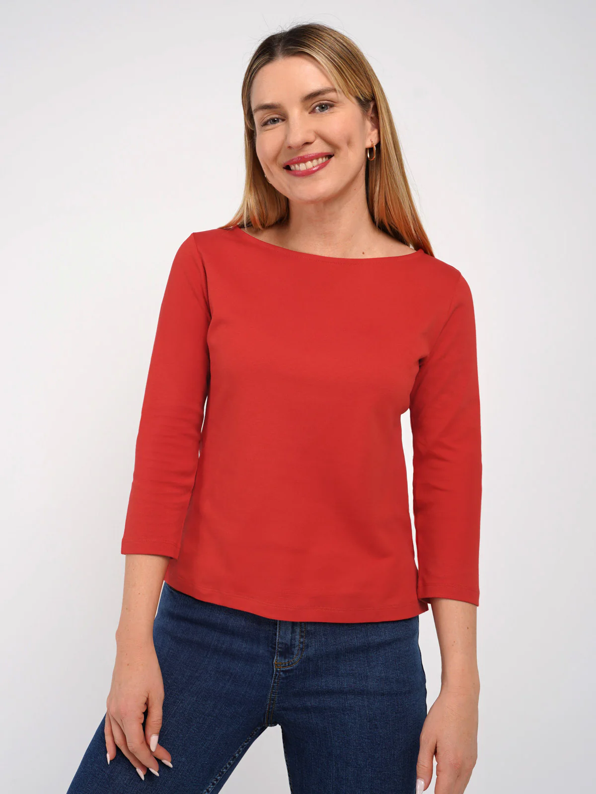 Bryony Boat Neck 3/4 Sleeve - Image 48