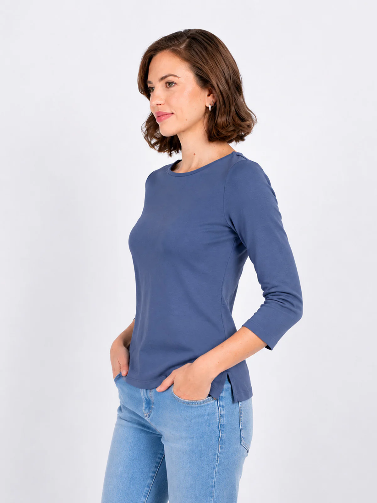 Bryony Boat Neck 3/4 Sleeve - Image 5