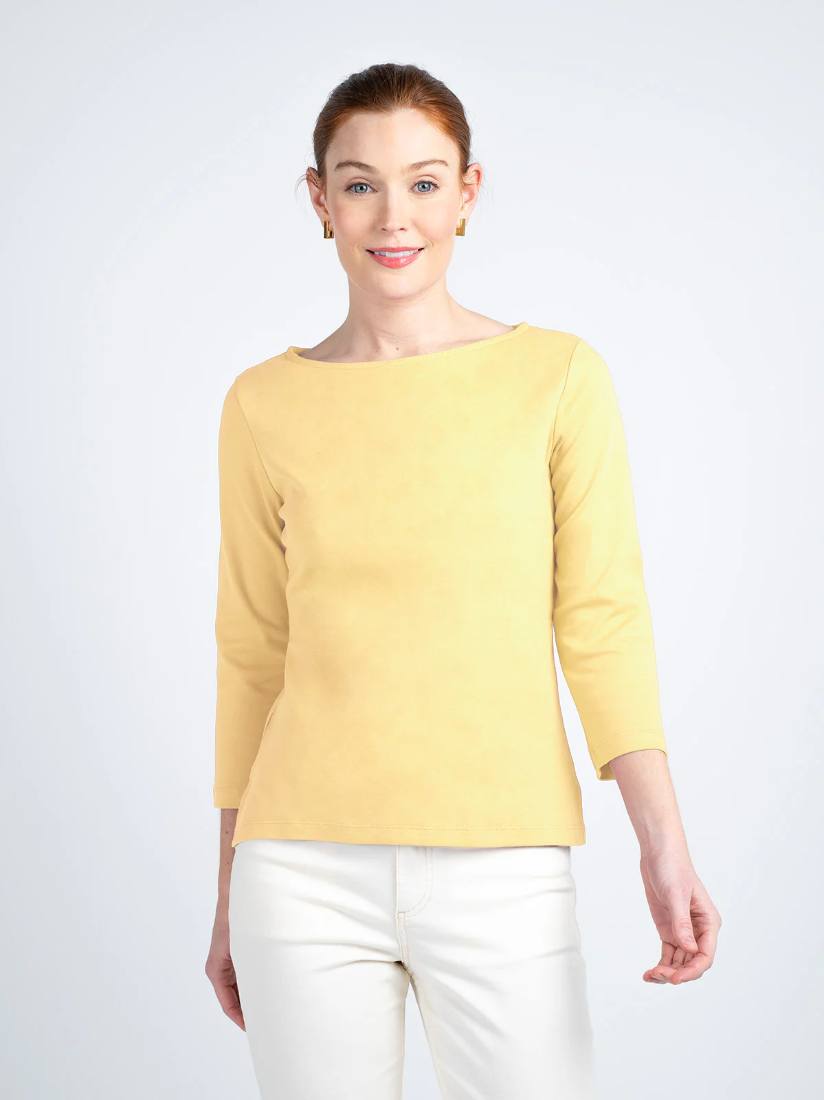 Bryony Boat Neck 3/4 Sleeve - Image 60
