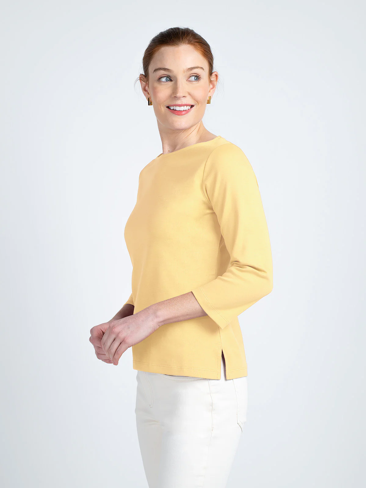 Bryony Boat Neck 3/4 Sleeve - Image 62