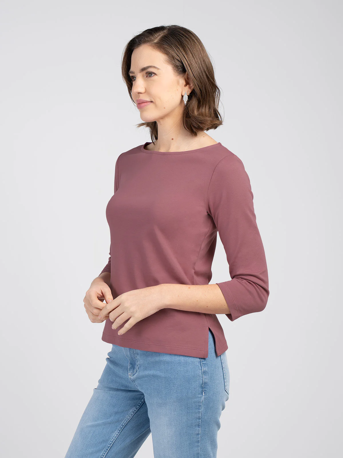 Bryony Boat Neck 3/4 Sleeve - Image 67