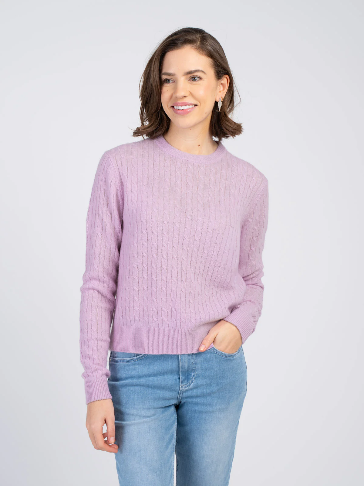 Cable Cashmerino Sweater