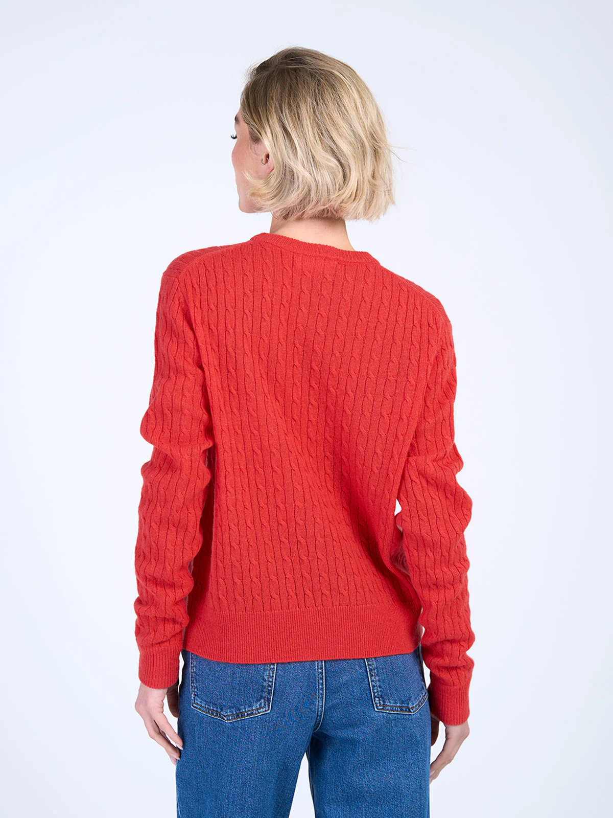 Cable Cashmerino Sweater - Image 10