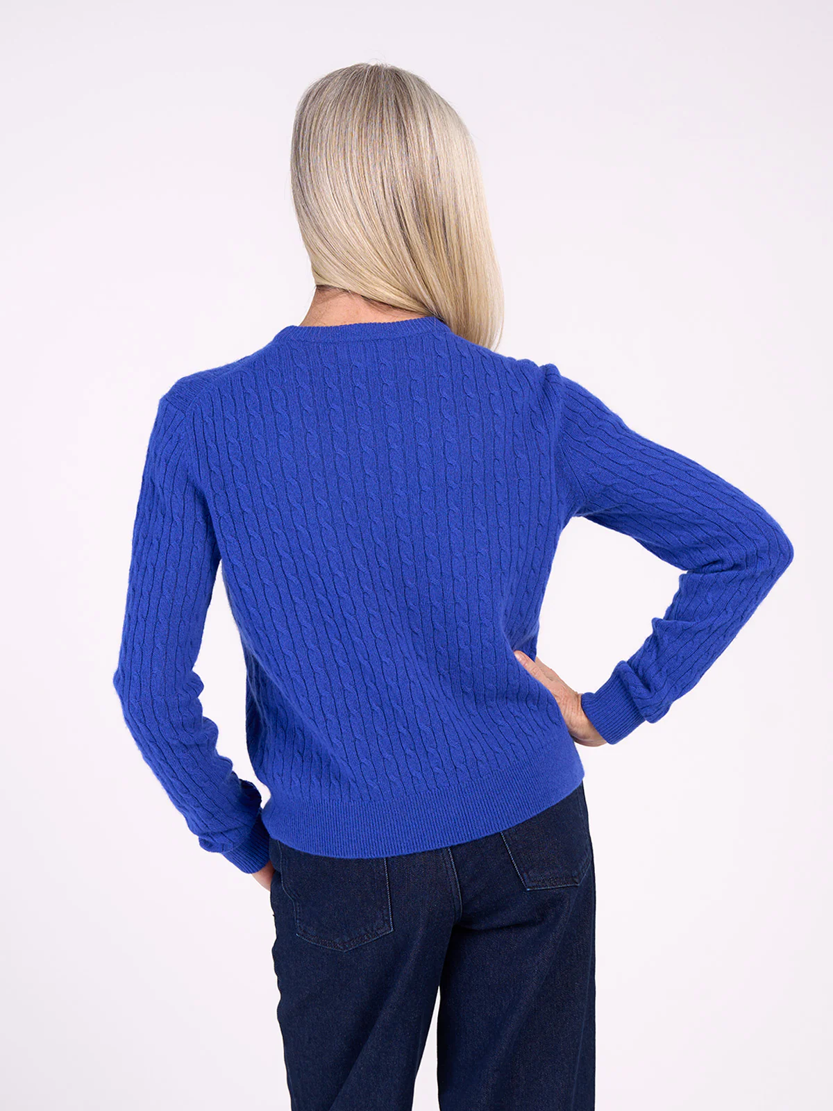 Cable Cashmerino Sweater - Image 14
