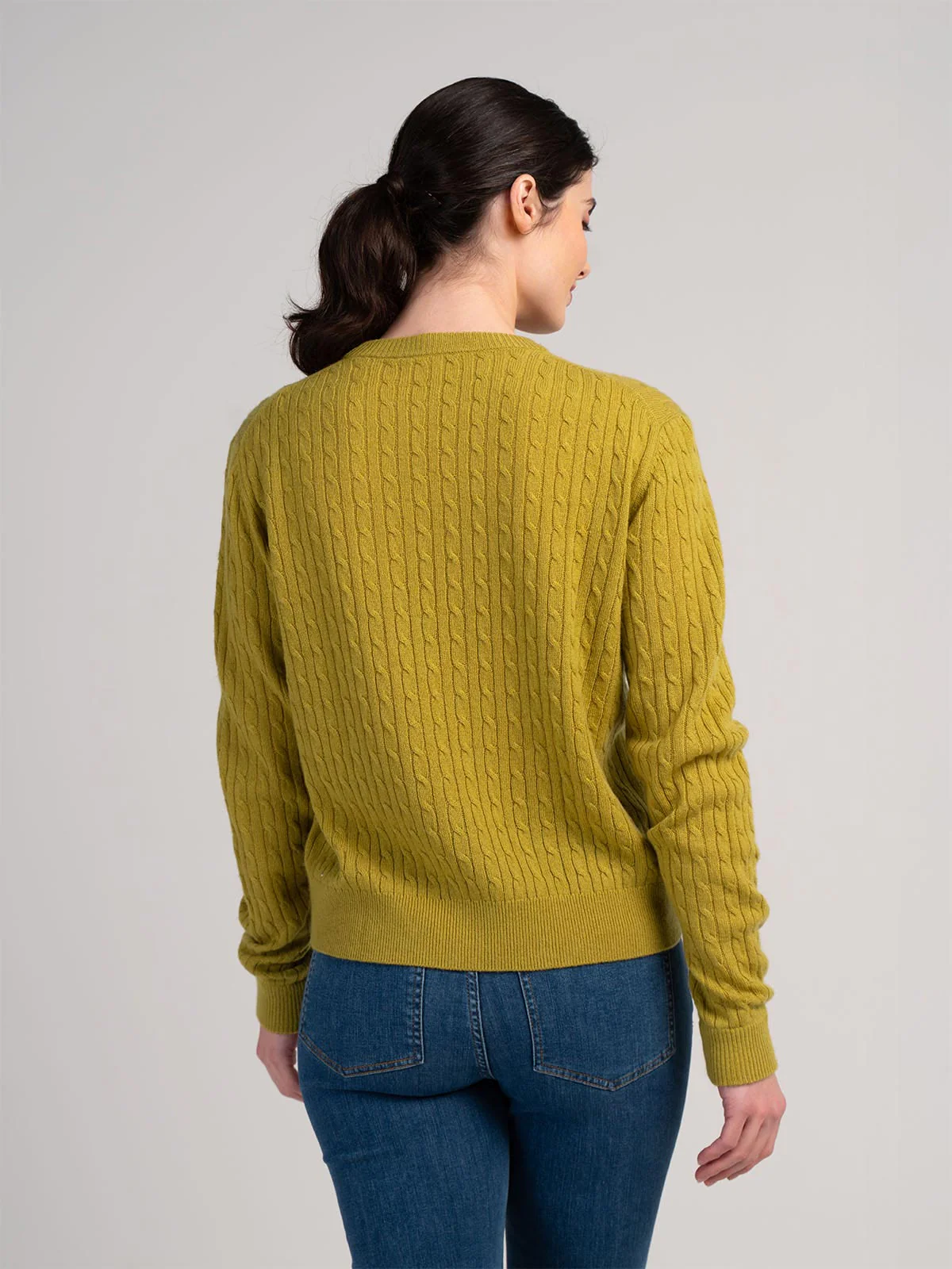 Cable Cashmerino Sweater - Image 6