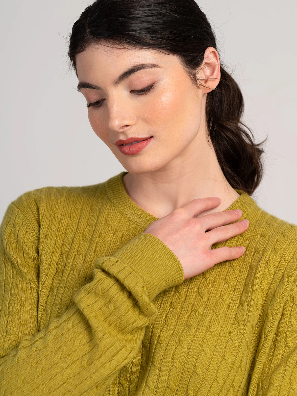 Cable Cashmerino Sweater - Image 7