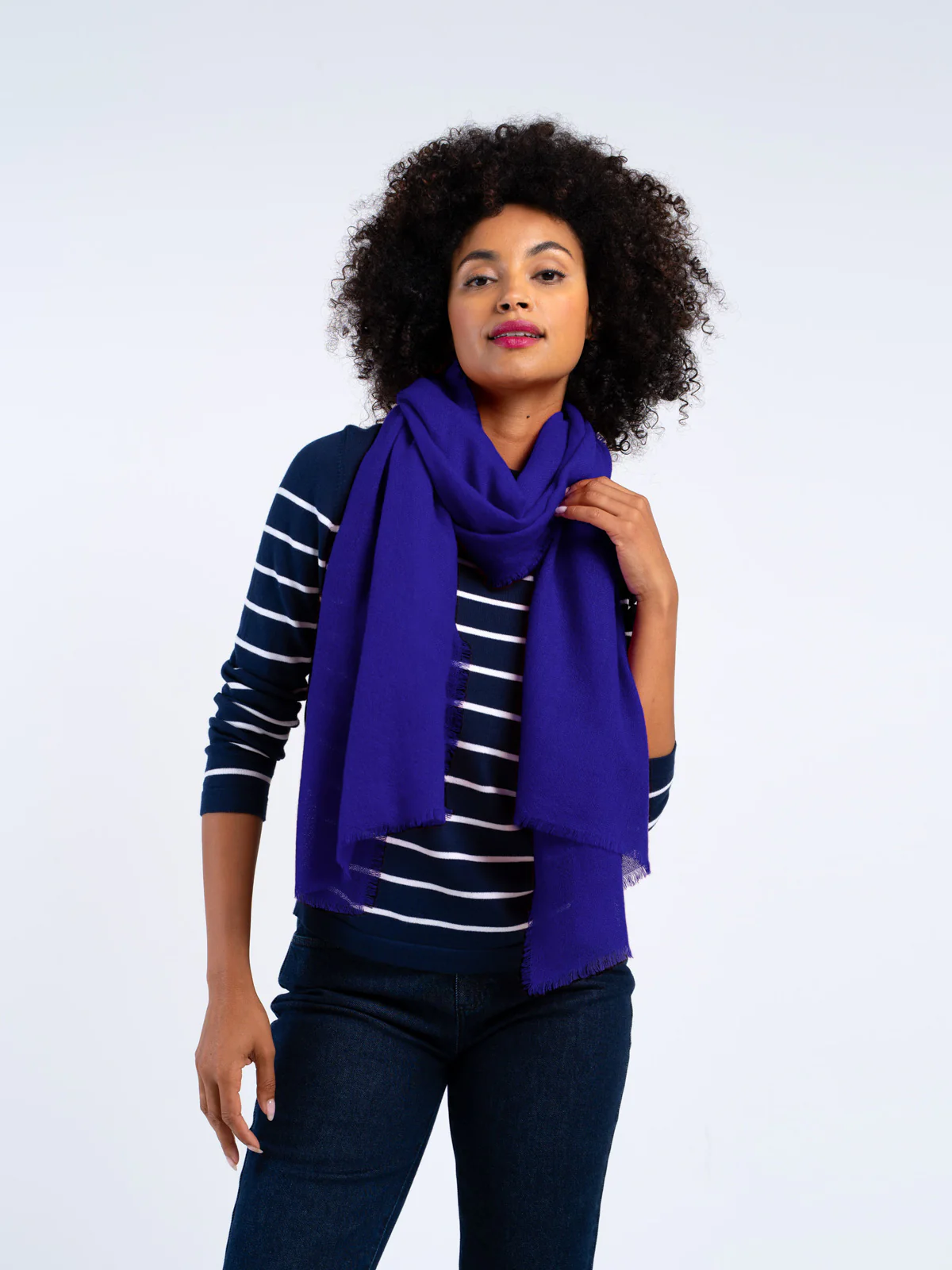 Cashmere Gauze Stole - Image 105