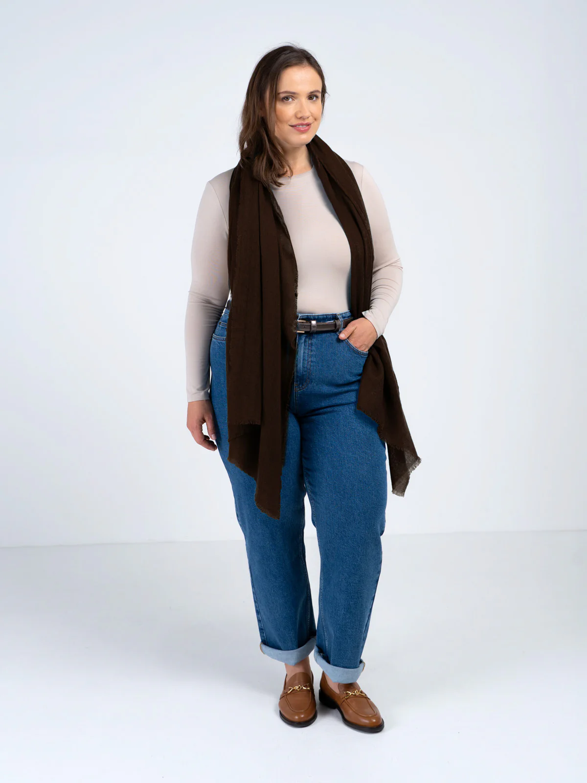 Cashmere Gauze Stole - Image 125