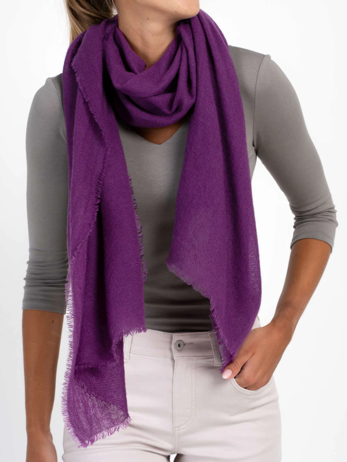 Cashmere Gauze Stole - Image 130
