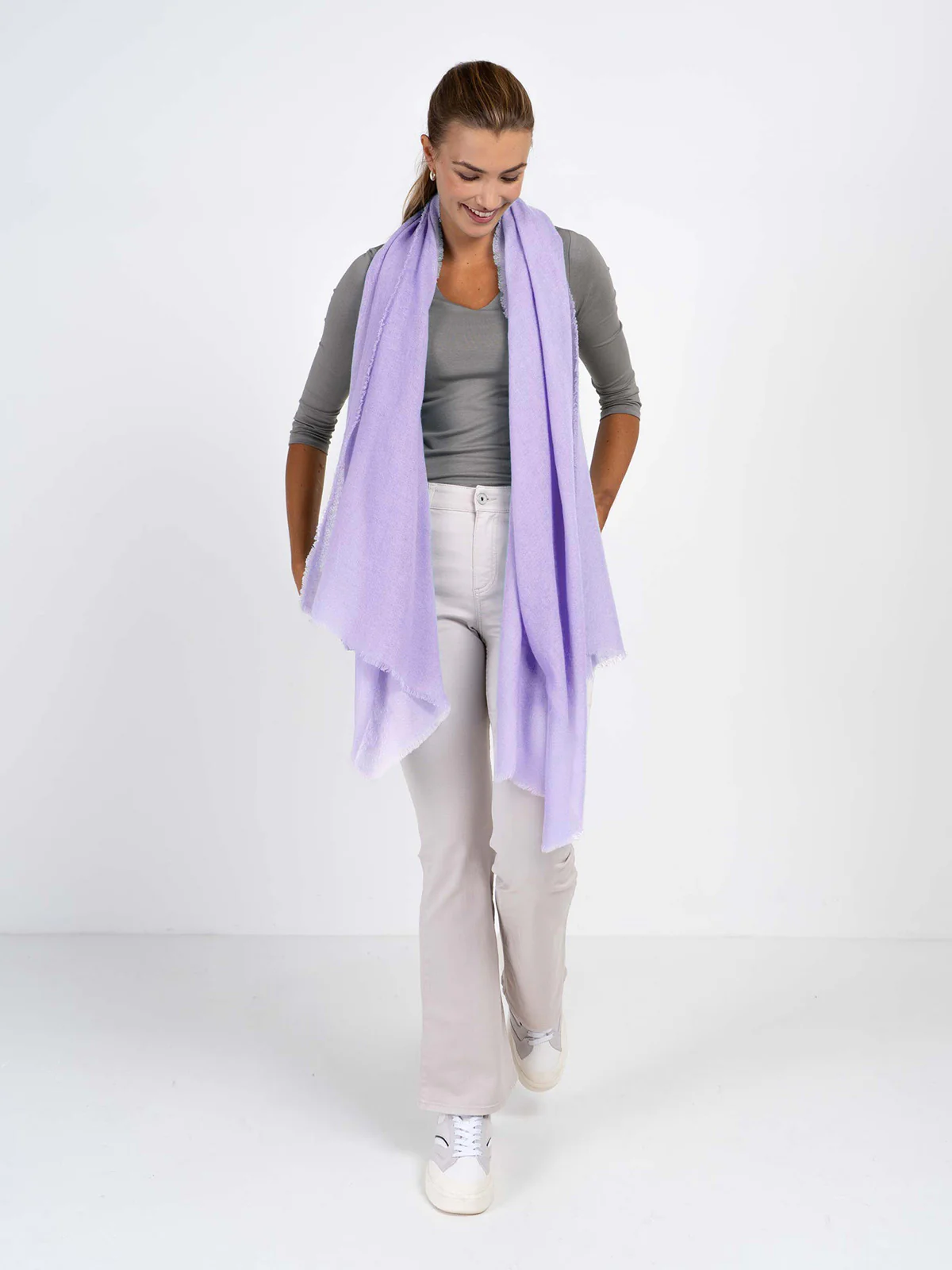 Cashmere Gauze Stole - Image 137