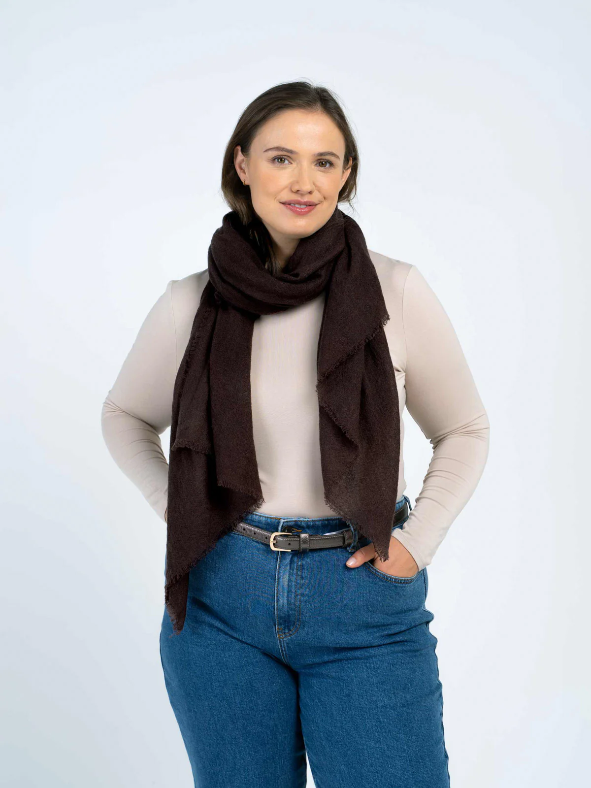 Cashmere Gauze Stole - Image 22