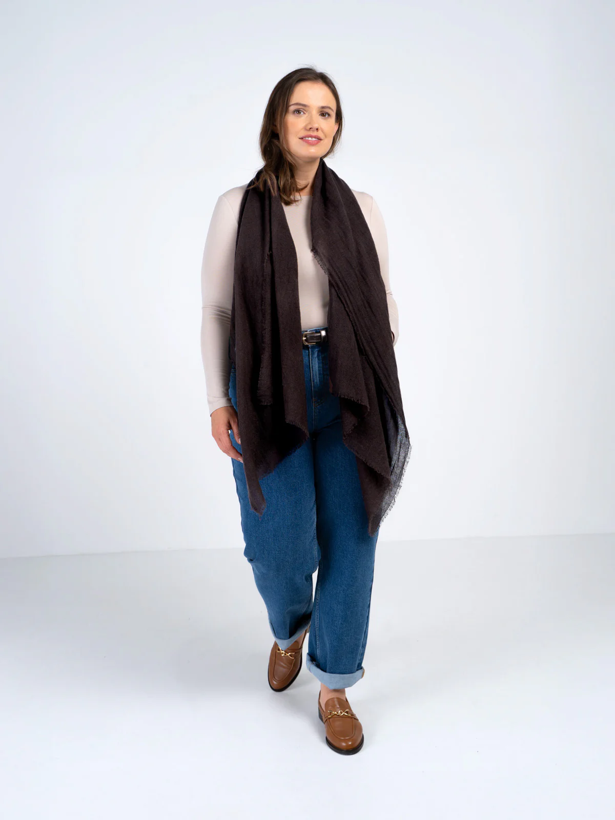 Cashmere Gauze Stole - Image 23