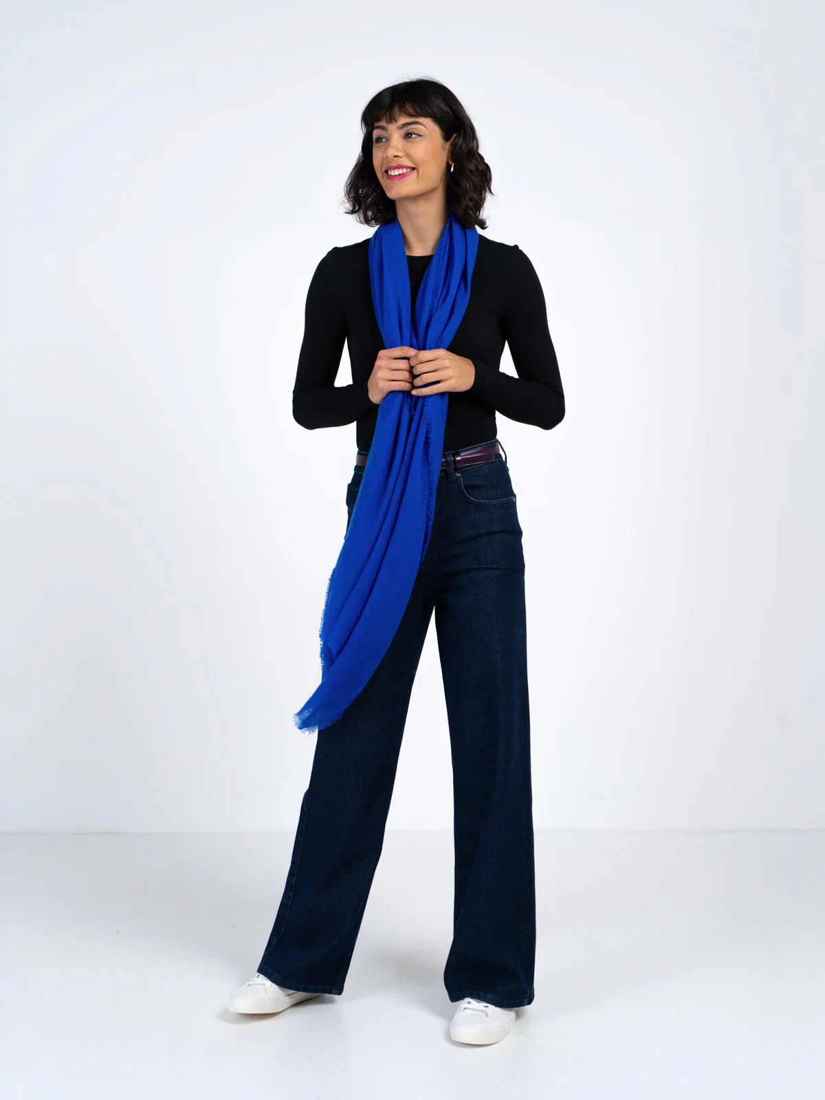 Cashmere Gauze Stole - Image 45