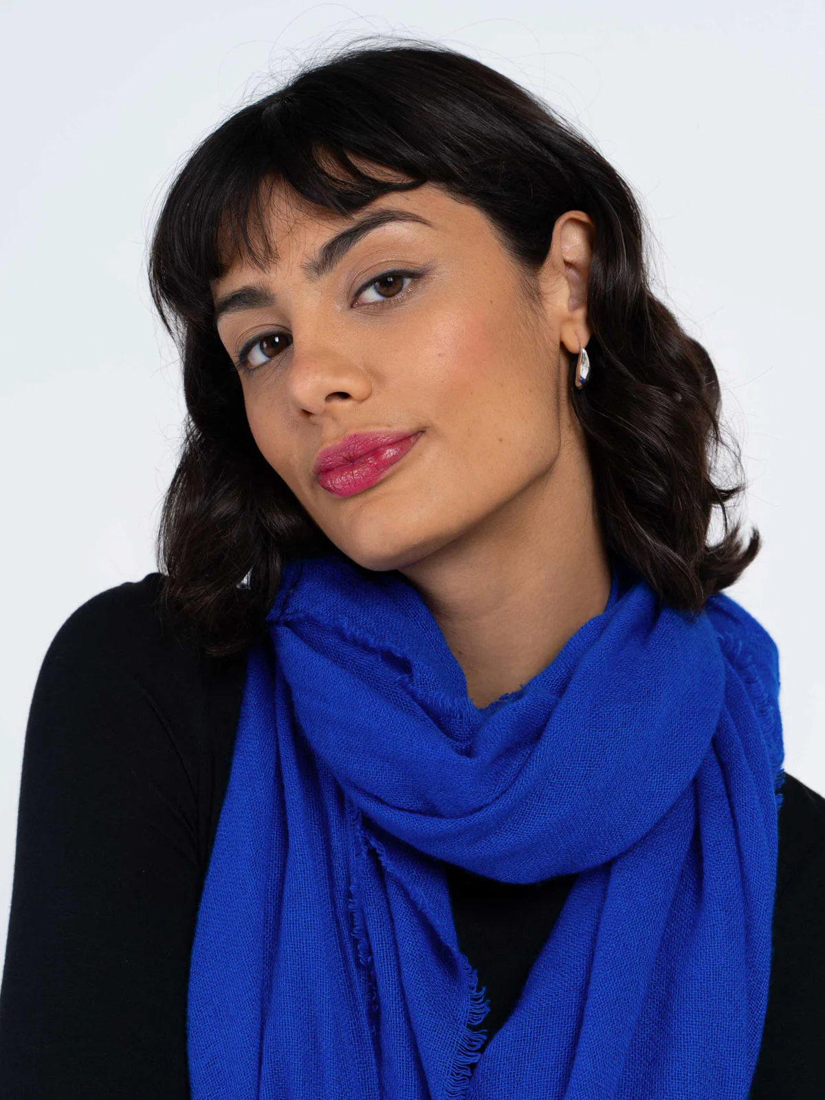 Cashmere Gauze Stole - Image 46