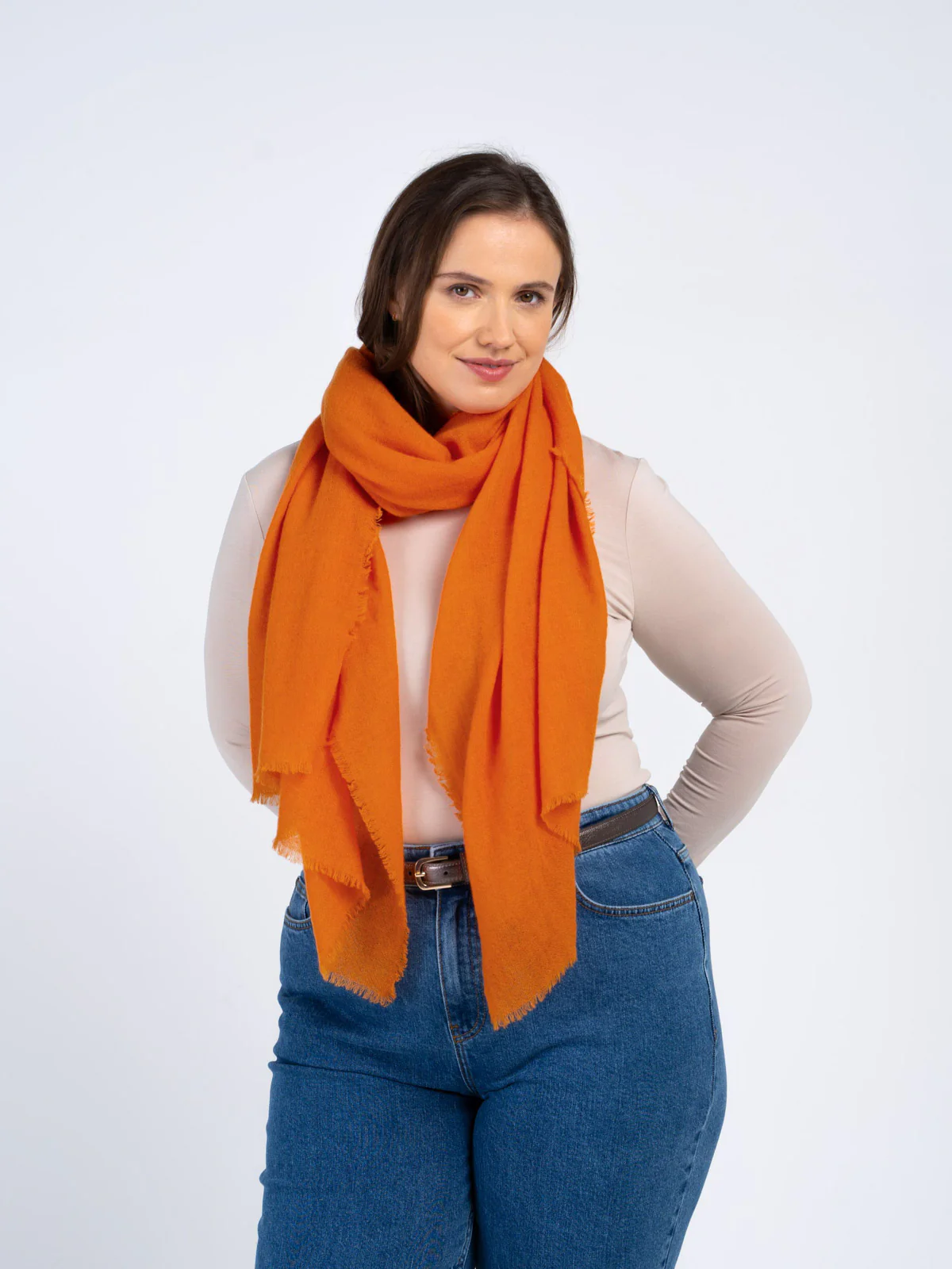 Cashmere Gauze Stole - Image 48