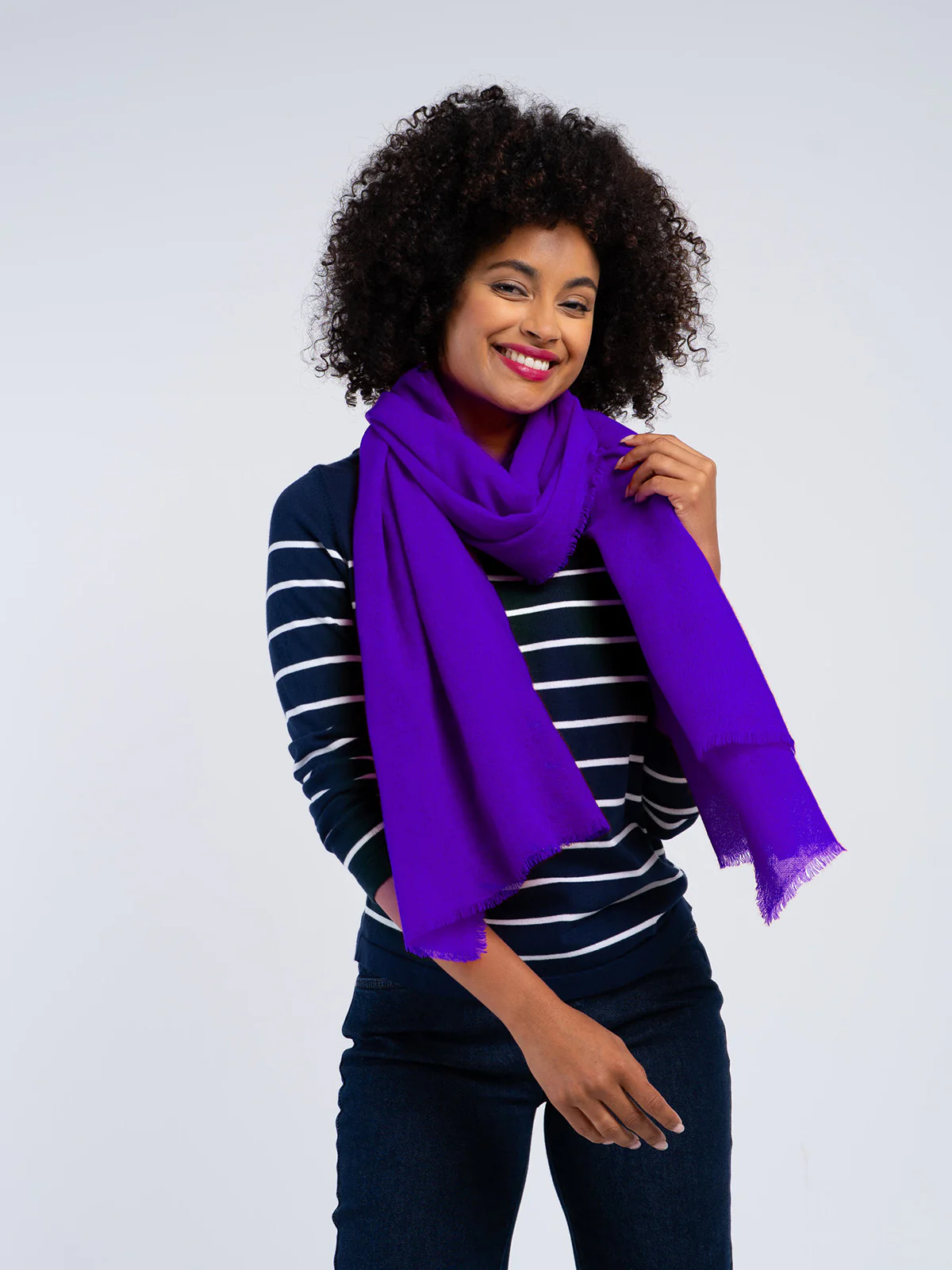 Cashmere Gauze Stole - Image 69