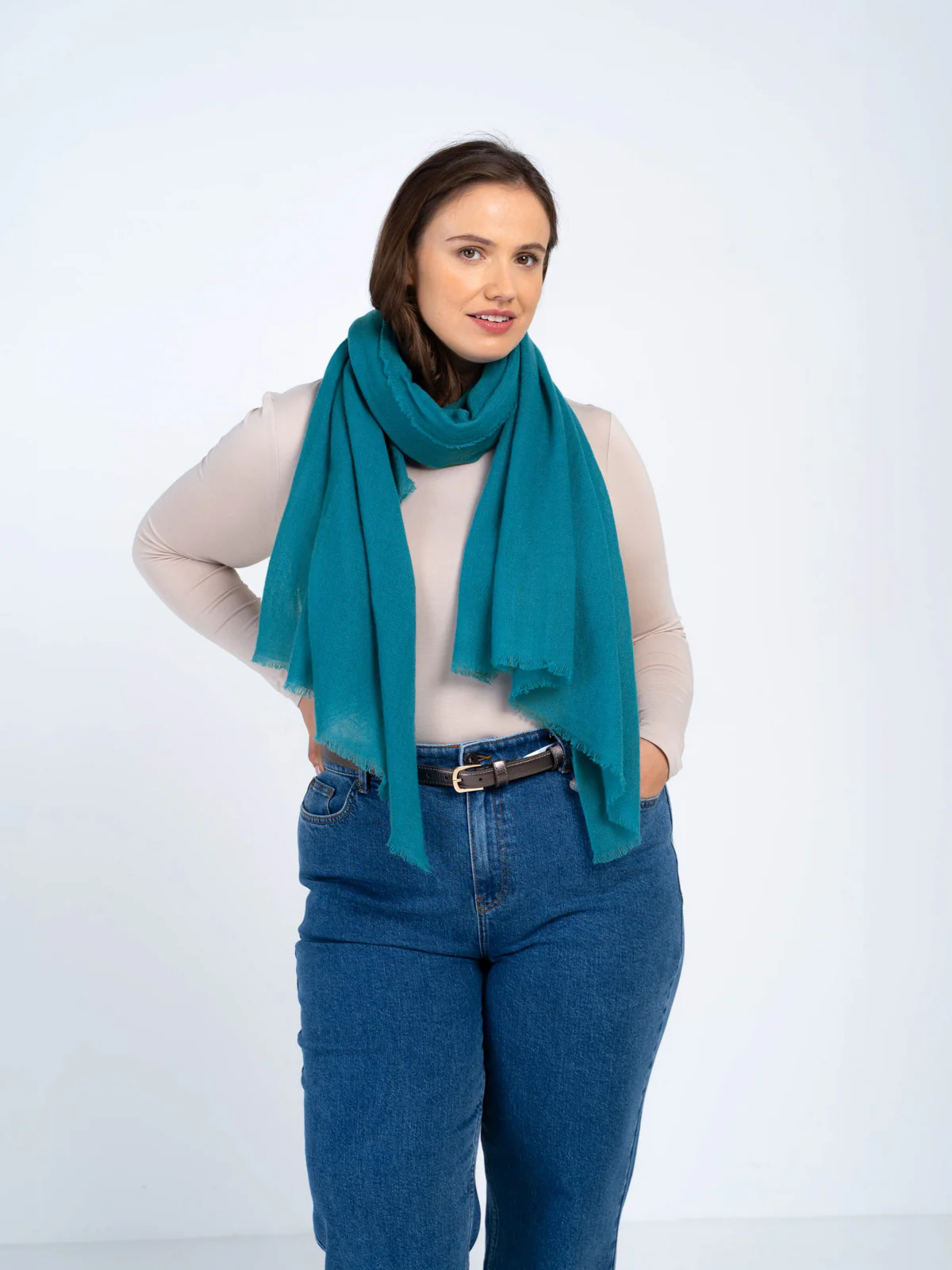 Cashmere Gauze Stole - Image 83