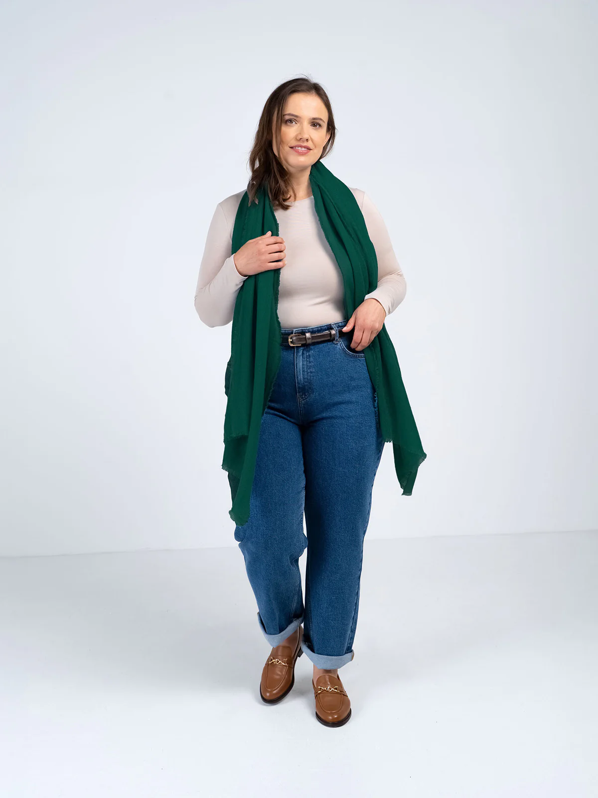 Cashmere Gauze Stole - Image 93
