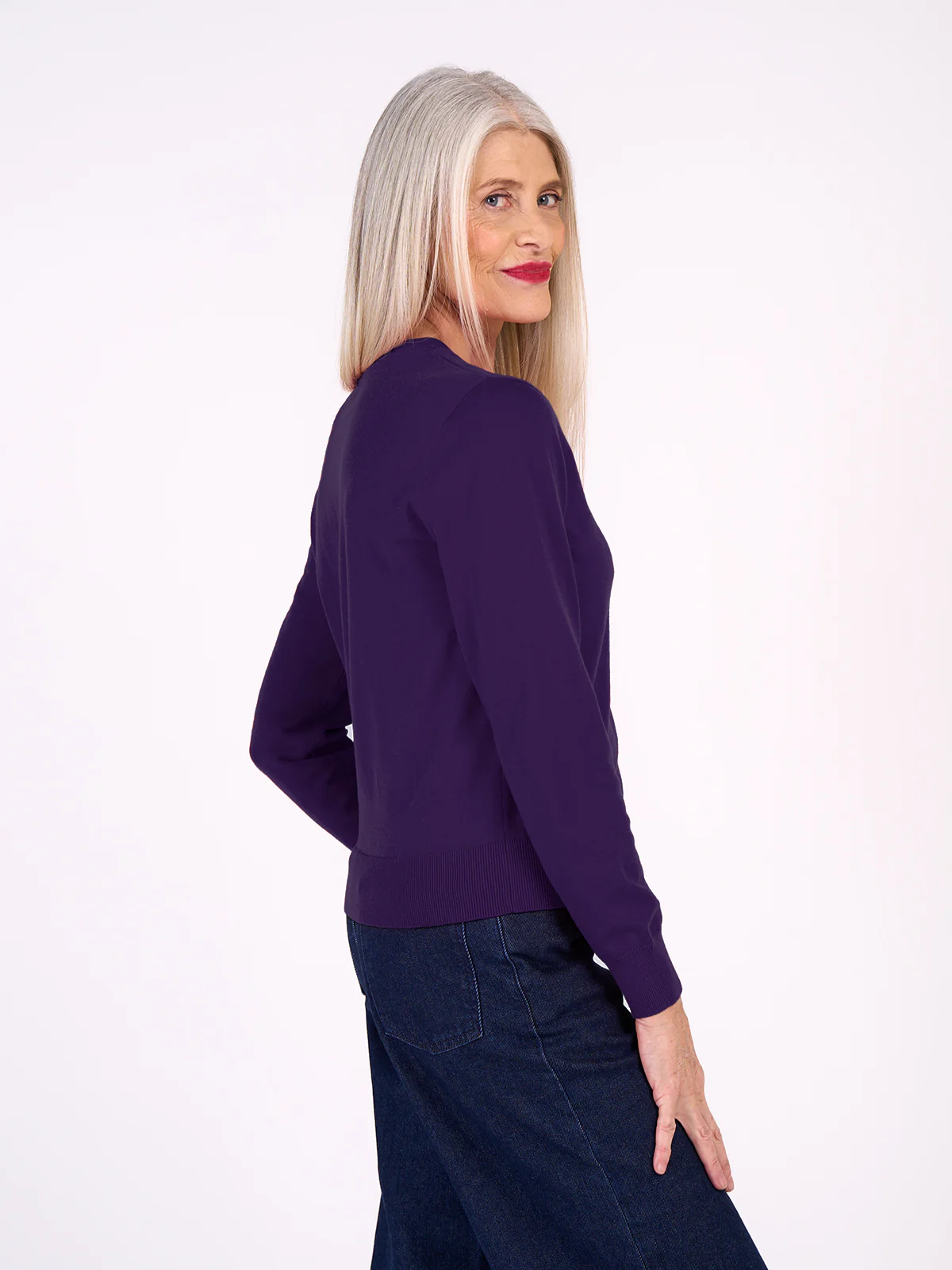 Cotton Crew Neck Jumper - Image 11