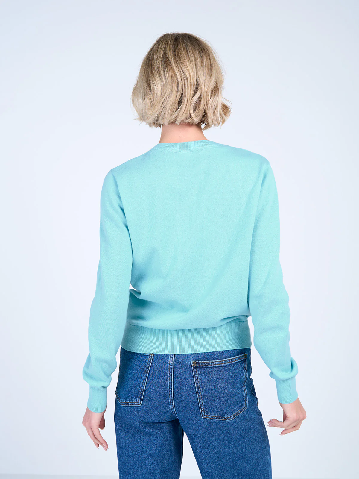 Cotton Crew Neck Jumper - Image 14