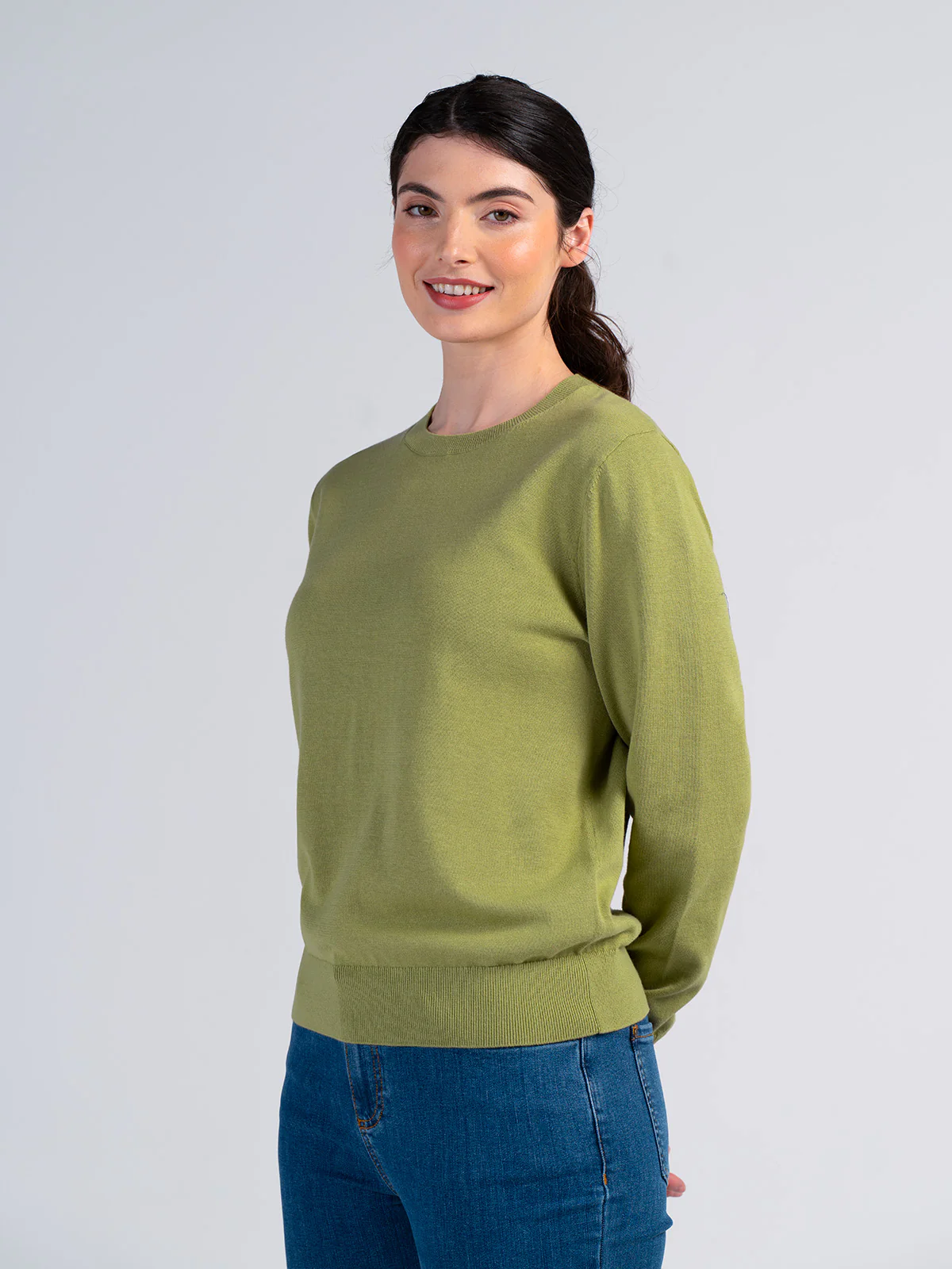 Cotton Crew Neck Jumper - Image 19