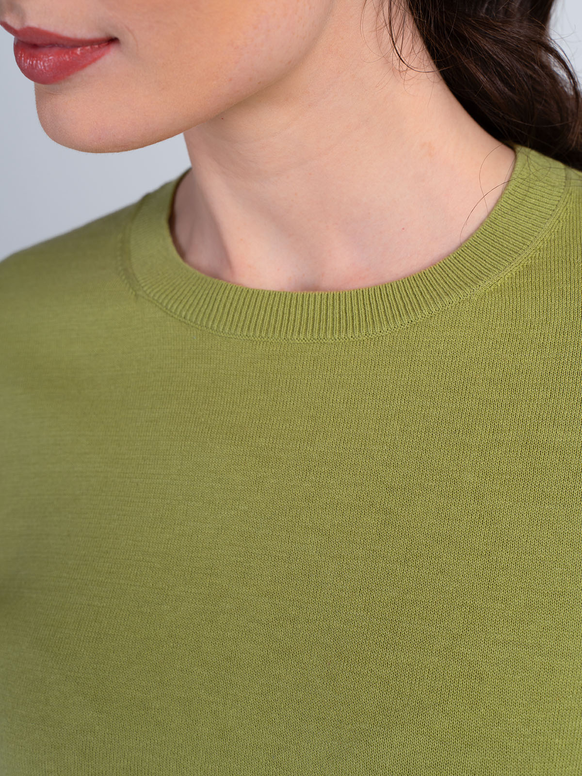 Cotton Crew Neck Jumper - Image 20