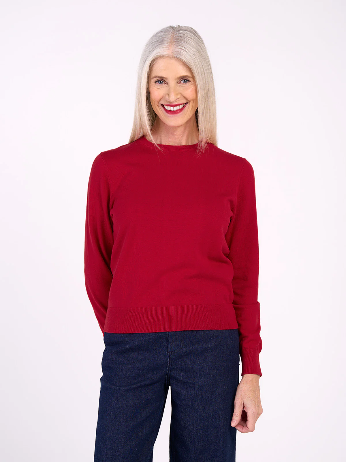 Cotton Crew Neck Jumper - Image 31