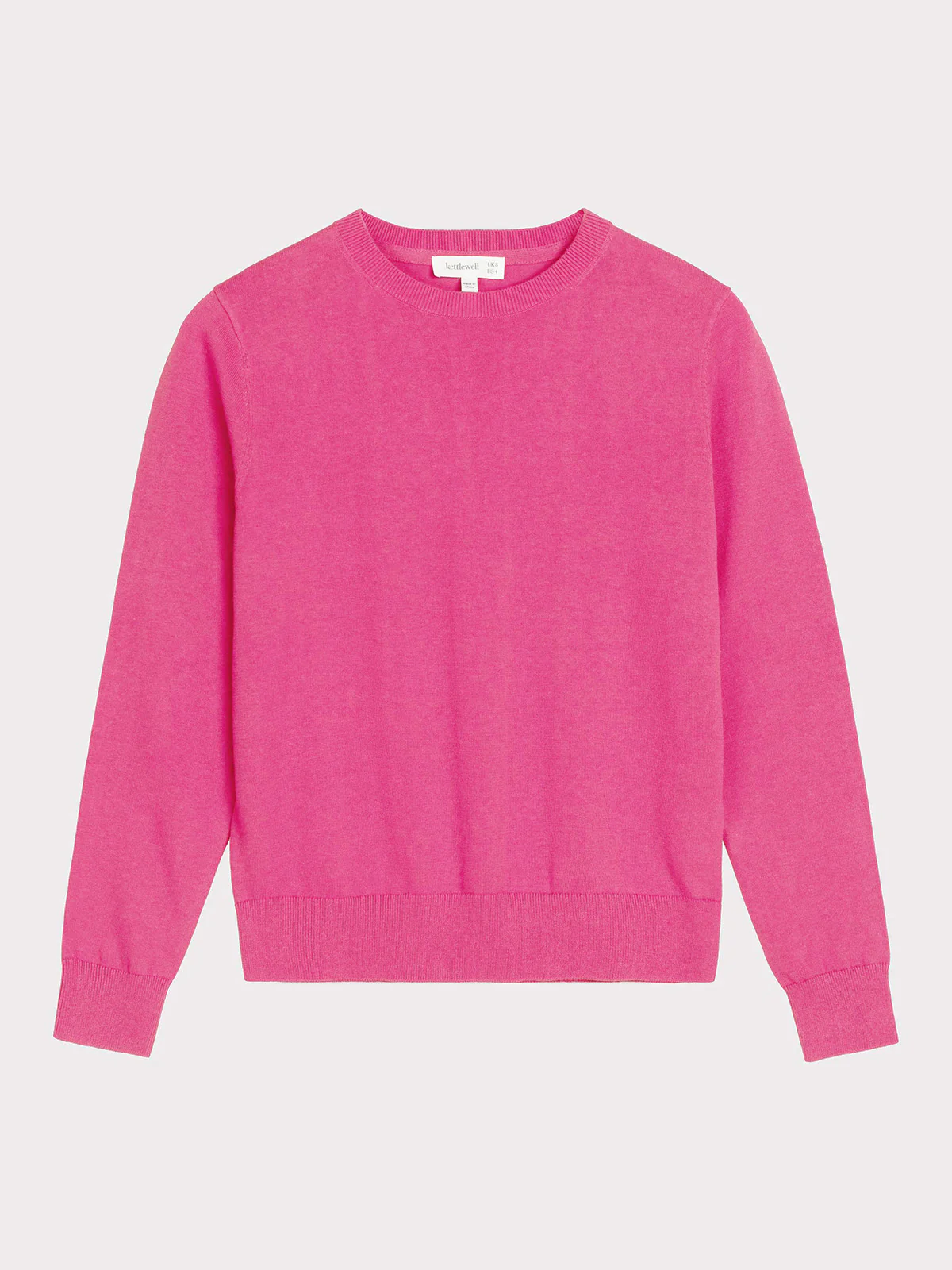 Cotton Crew Neck Jumper - Image 4