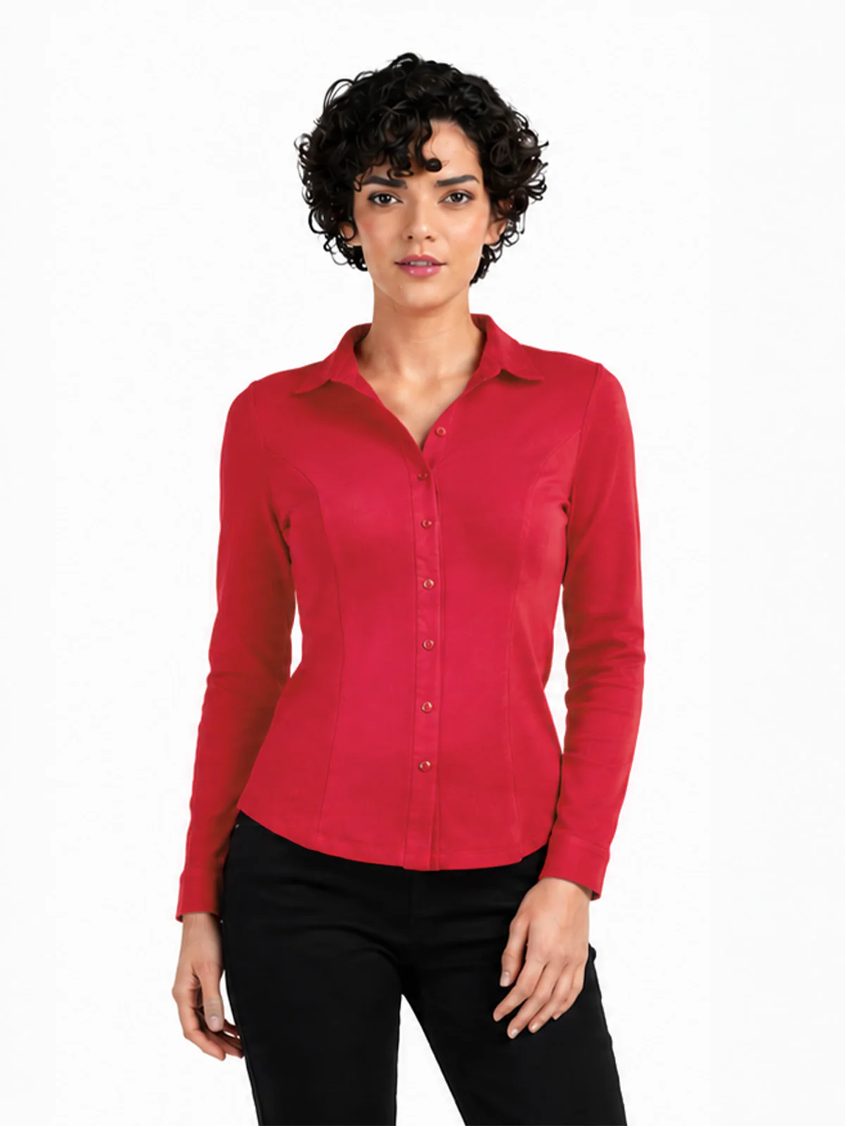 Cotton Rib Shirt - Image 12
