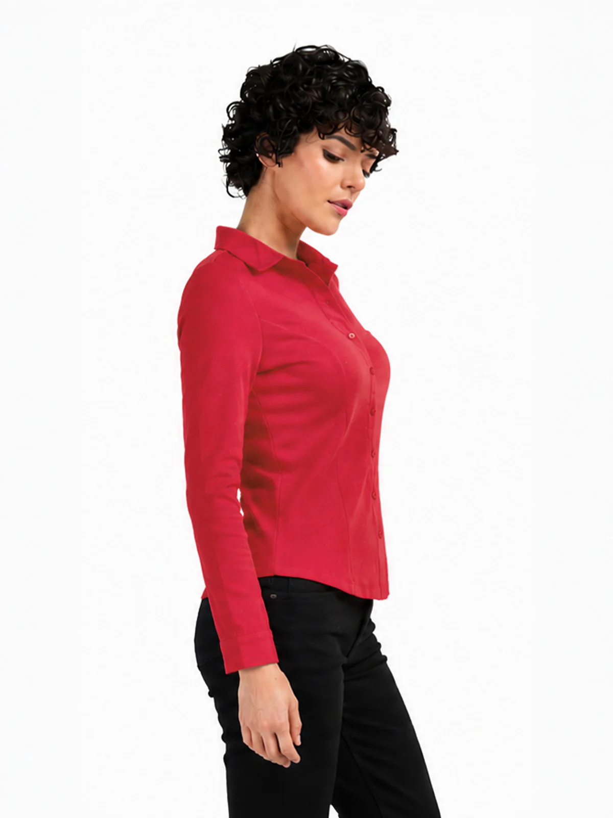 Cotton Rib Shirt - Image 14