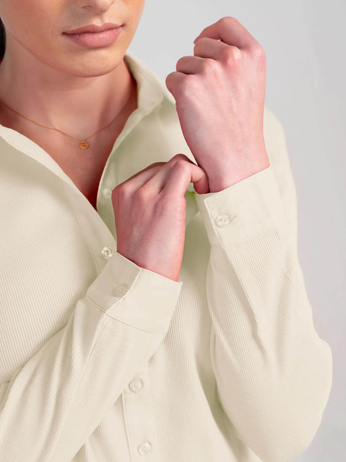 Cotton Rib Shirt - Image 22