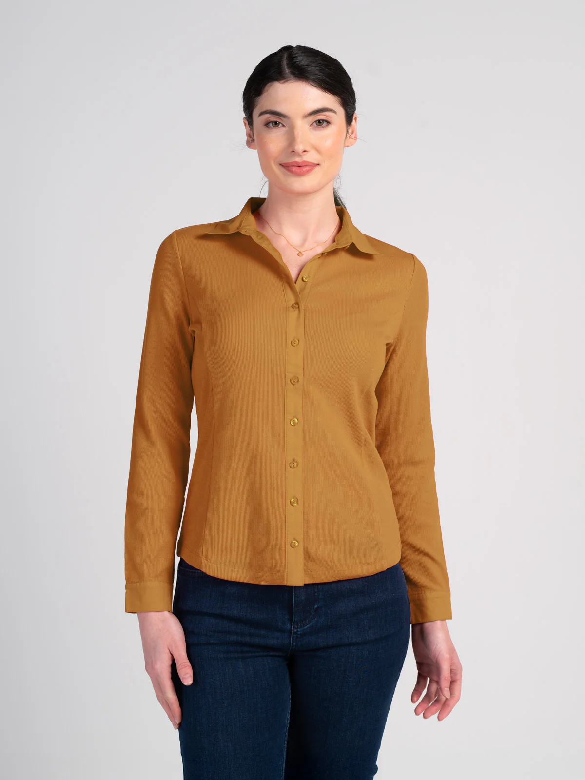 Cotton Rib Shirt - Image 28