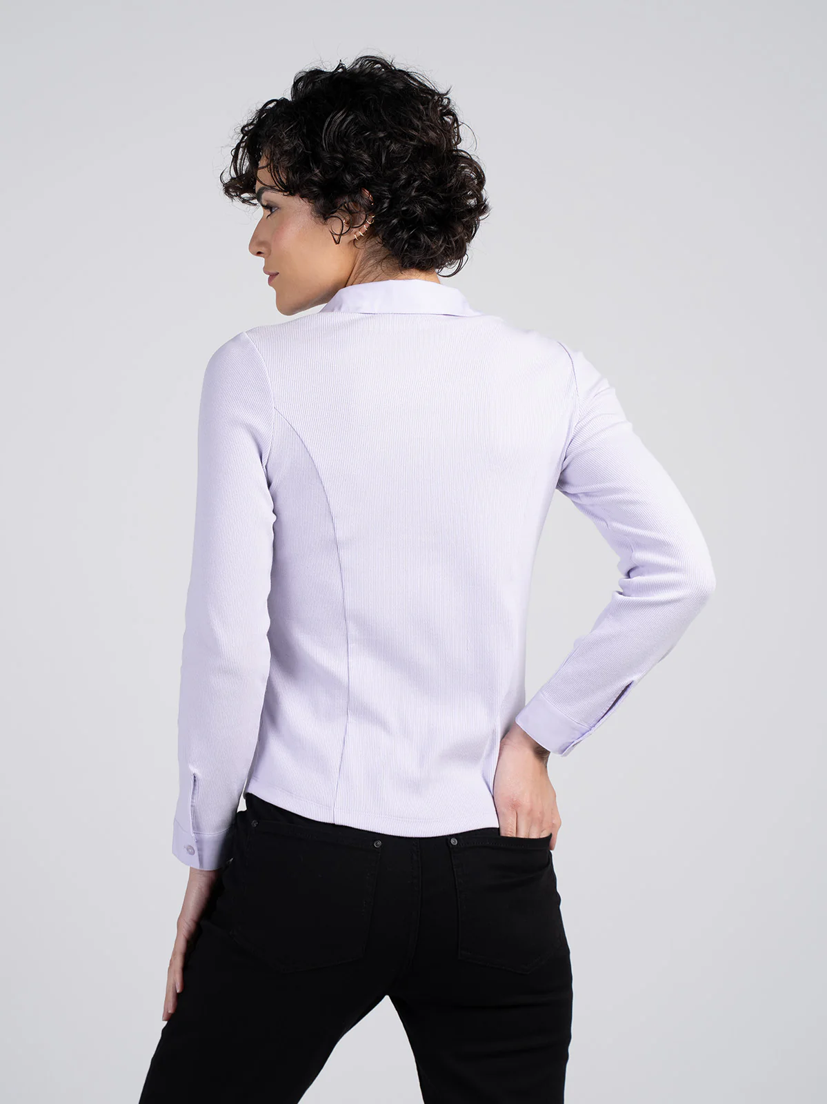 Cotton Rib Shirt - Image 40