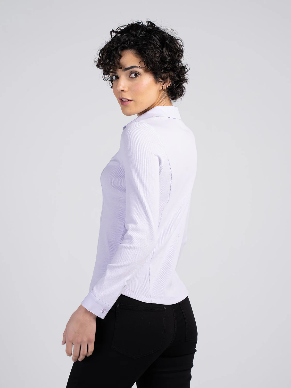 Cotton Rib Shirt - Image 41