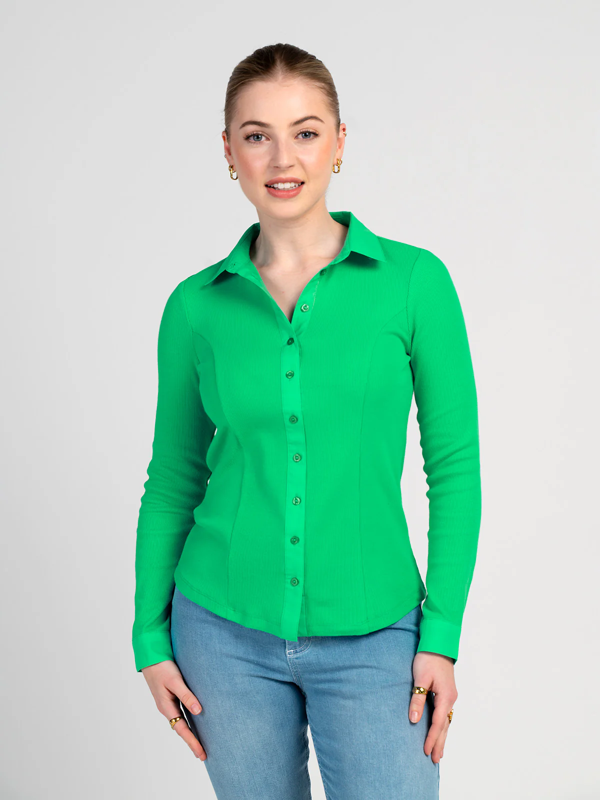 Cotton Rib Shirt - Image 42