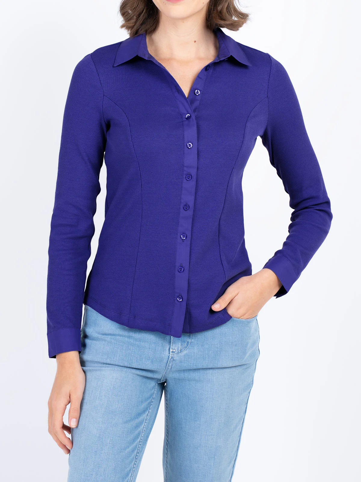 Cotton Rib Shirt - Image 52