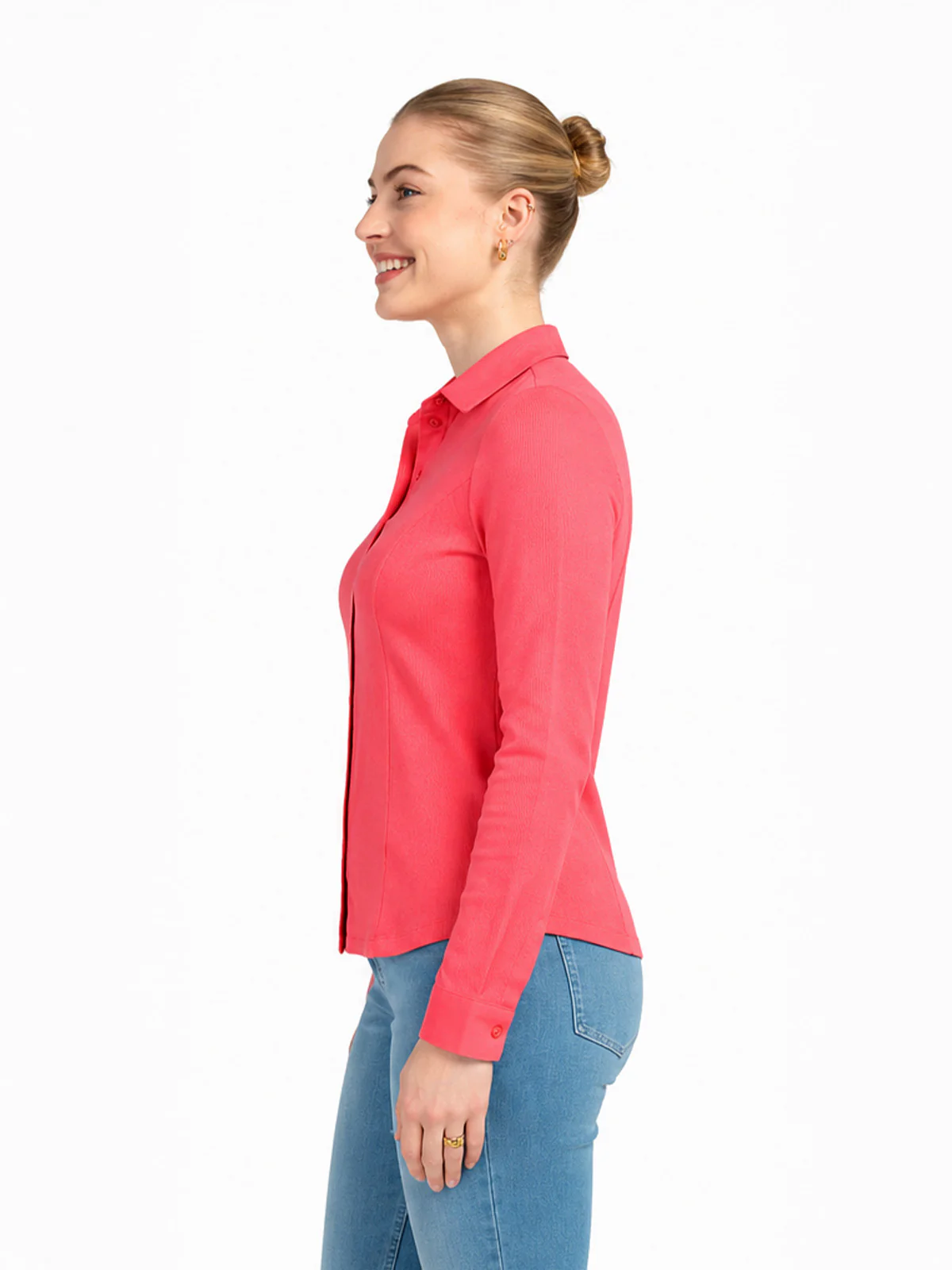 Cotton Rib Shirt - Image 63