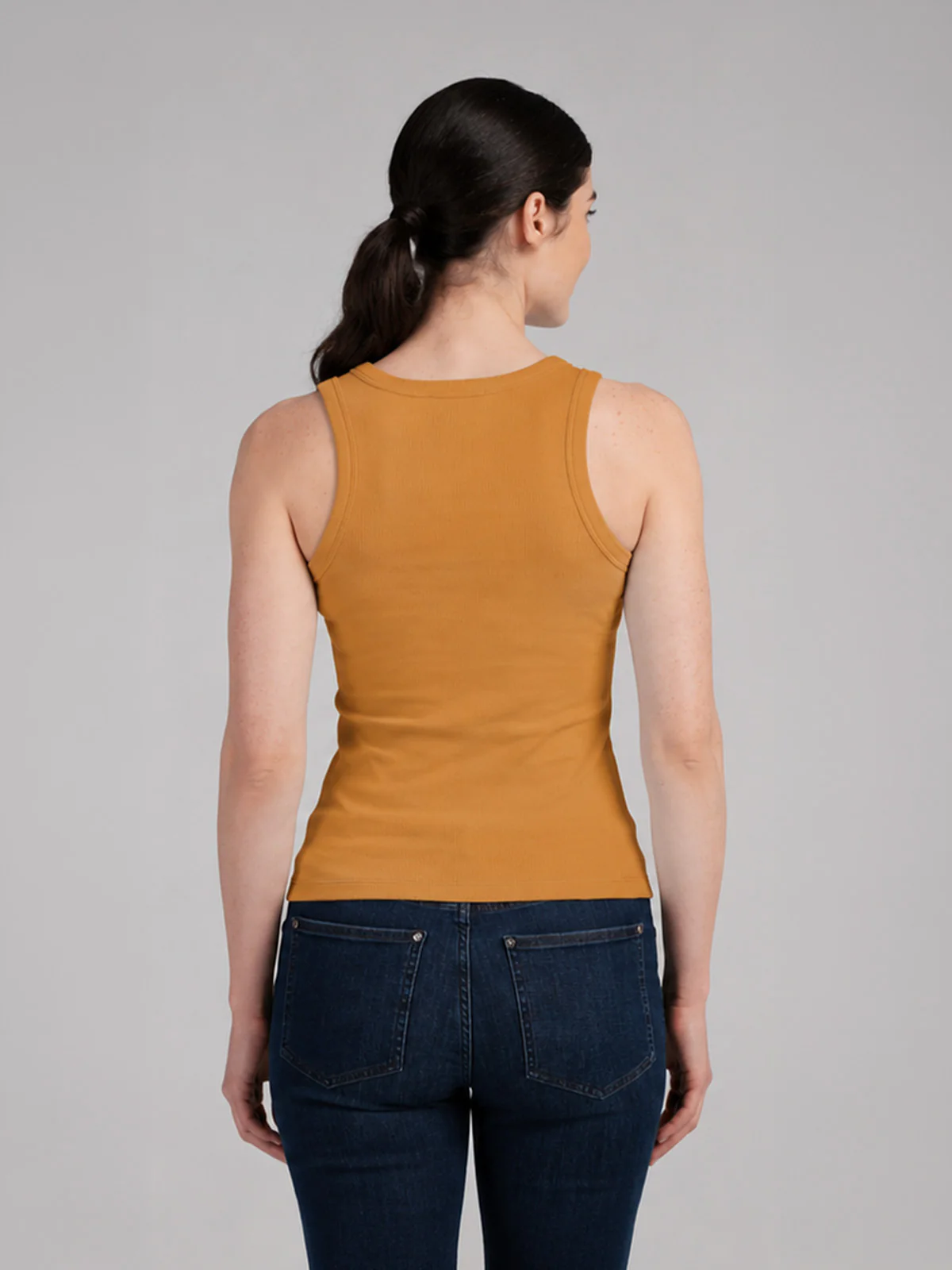 Cotton Rib Vest - Image 2