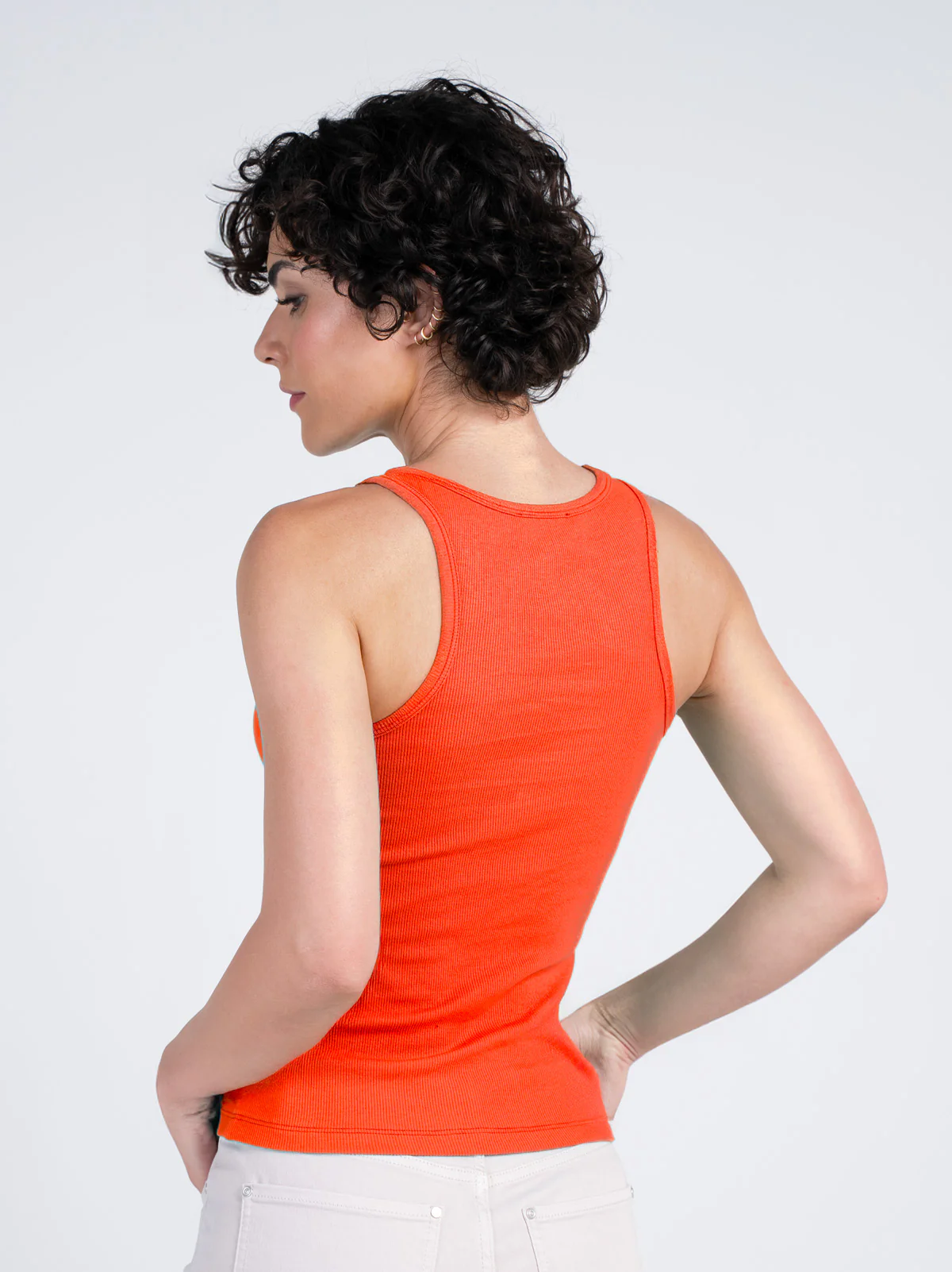 Cotton Rib Vest - Image 23